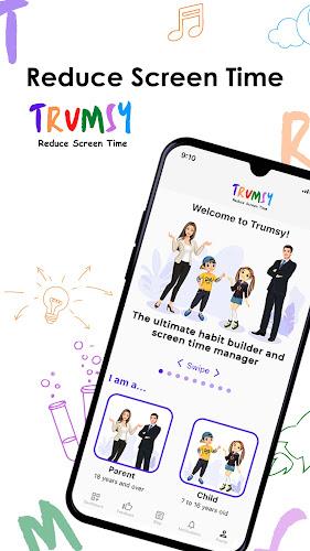 Trumsy: Reduce Screen Time App Ekran Görüntüsü 0