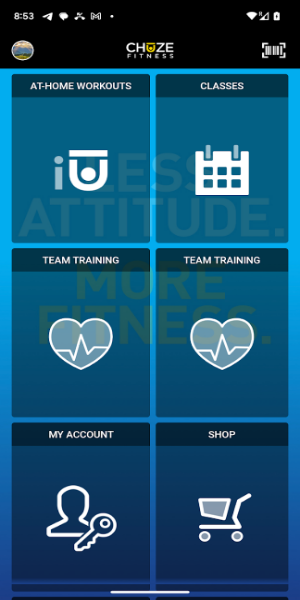 image: Chuze Fitness App Interface