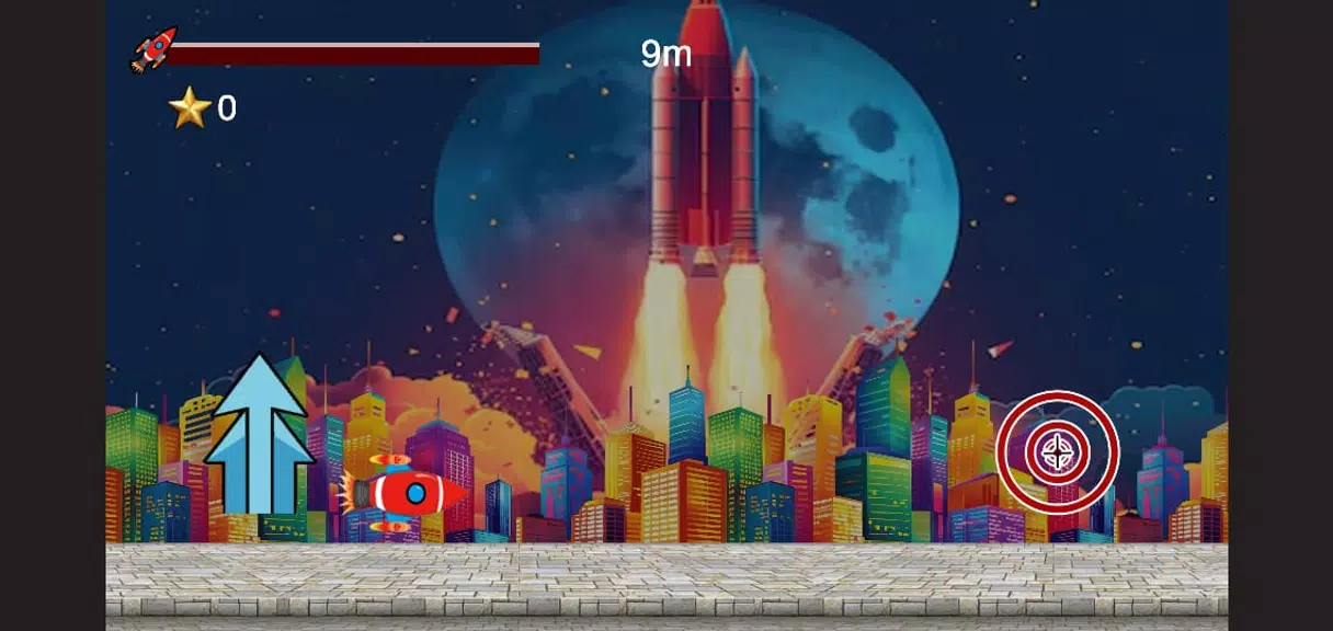 Endless Rocket War 스크린샷 1