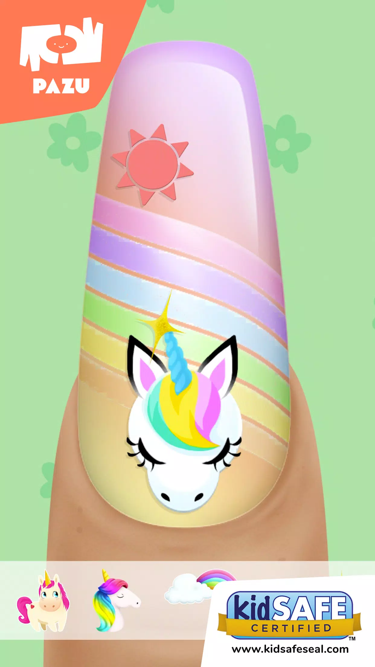 Girls Nail Salon - Kids Games Screenshot 0