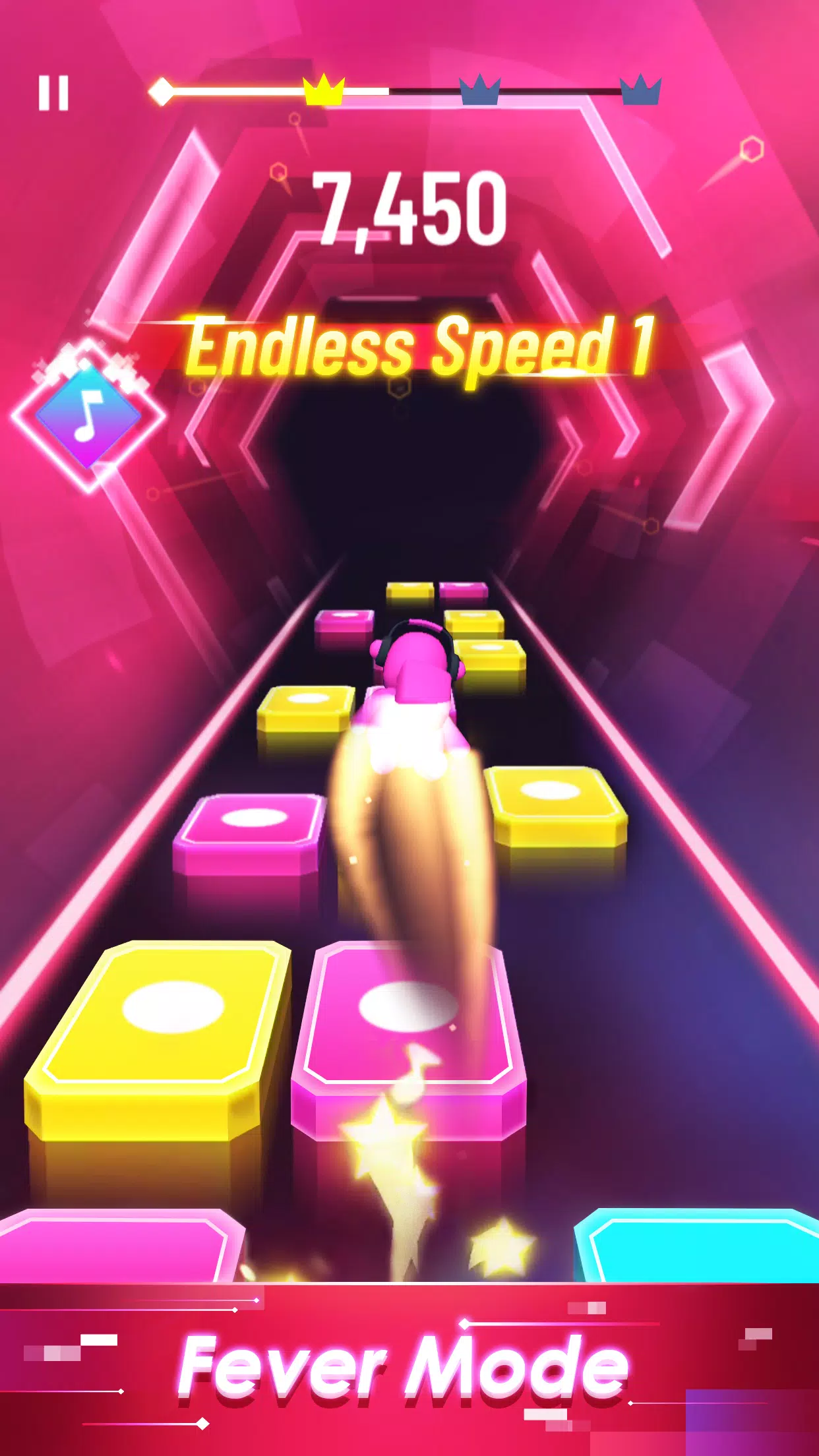 Magic Tiles Hop: EDM Rush Ball Screenshot 2