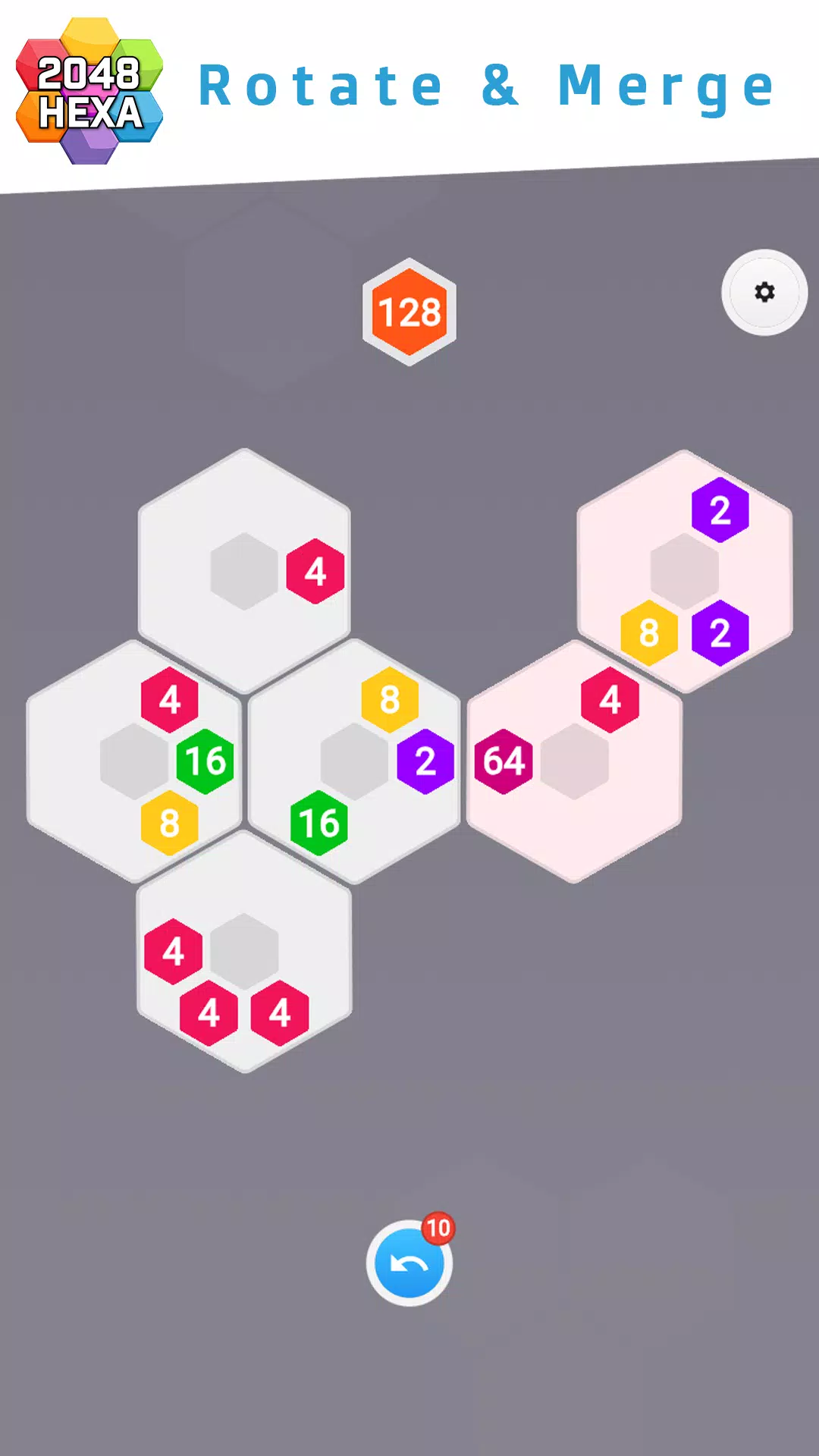 2048 Hexa ภาพหน้าจอ 0