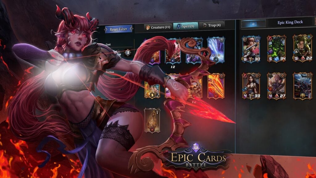 Ang Epic Cards Battle 3 ay isang Storm Wars-style na nakolekta na laro ng card sa Android