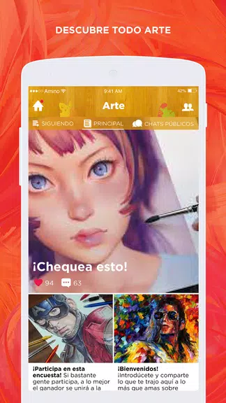 Arte Amino para La Ilustración Zrzut ekranu 1