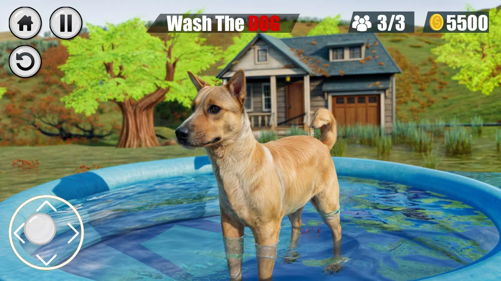 Virtual Pet Dog: Dog Simulator Captura de pantalla 1