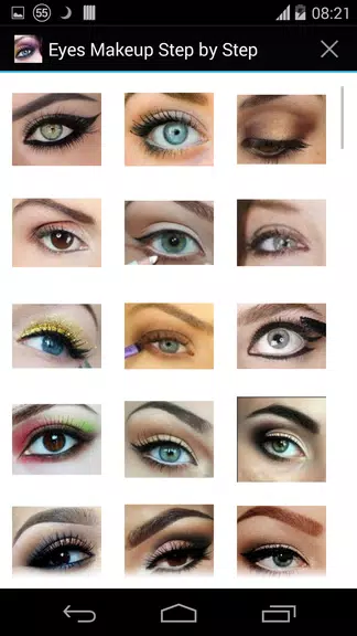 Eyes Makeup Tutorial Screenshot 1