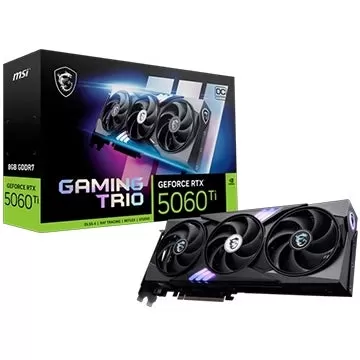 MSI GEFORCE RTX 5060 TI 8GB遊戲三重奏OC圖形卡