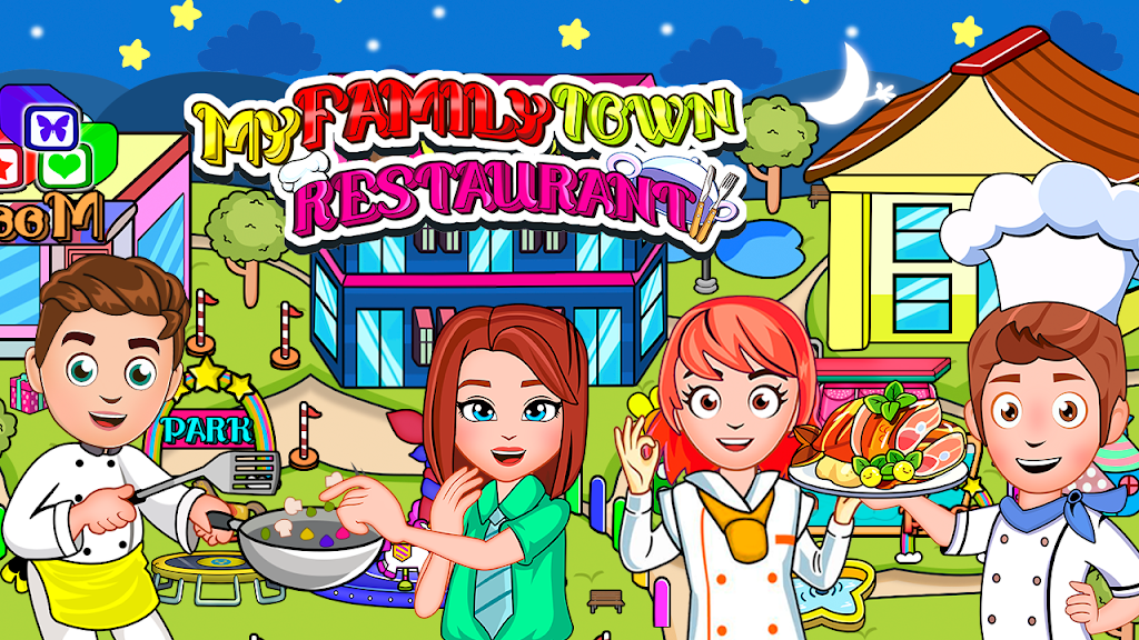 My Family Town : Resturant Screenshot 0