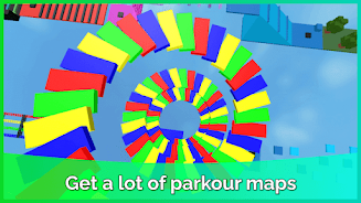 parkour in roblox Zrzut ekranu 0