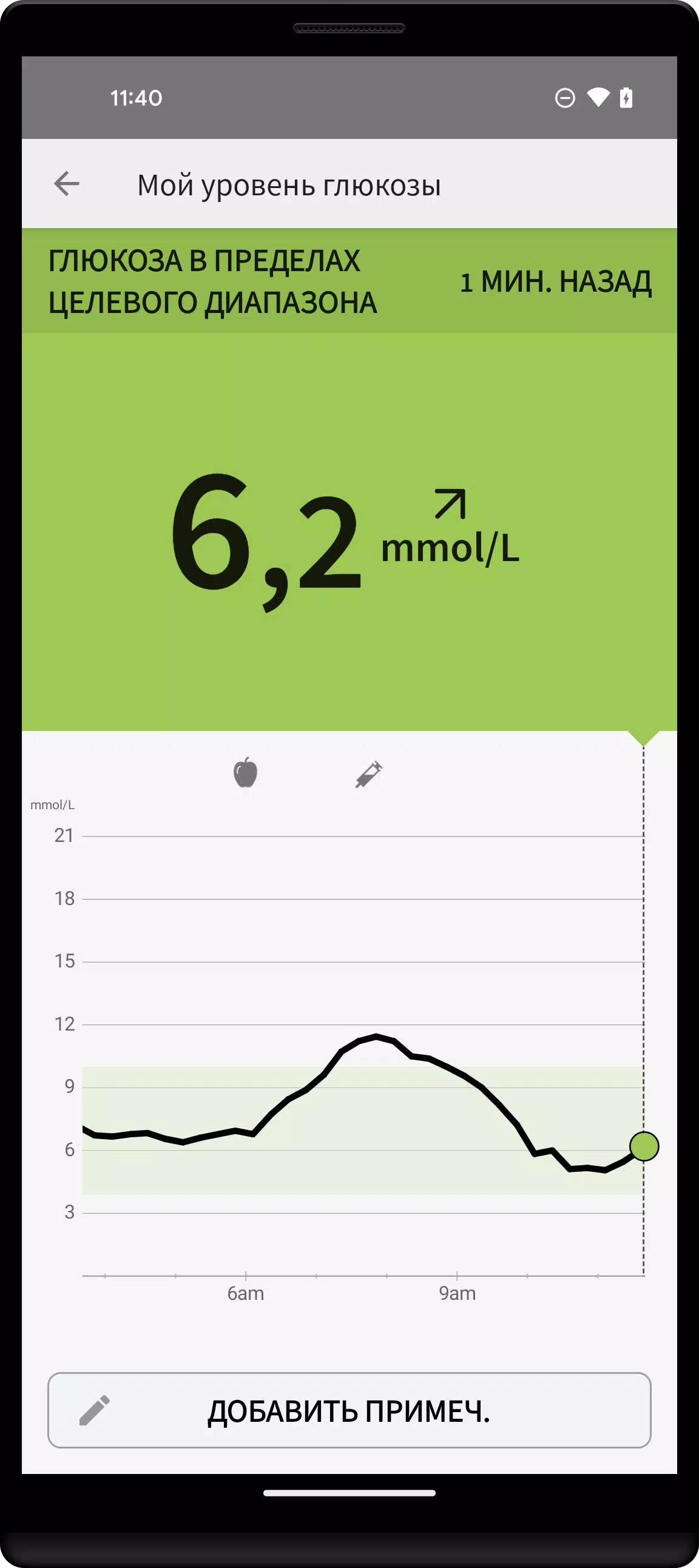 FreeStyle Libre 2 - RU Schermafbeelding 0