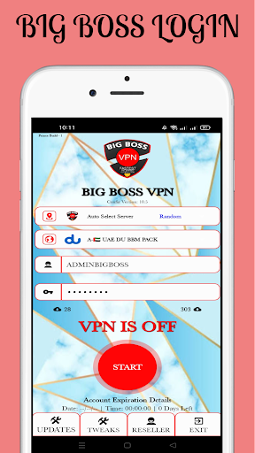 BIG BOSS VPN ภาพหน้าจอ 1