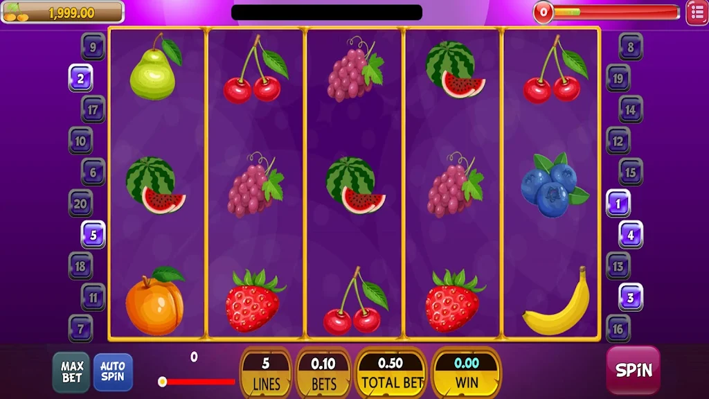 Free Fruits Slot Machine Cherry Luck スクリーンショット 0