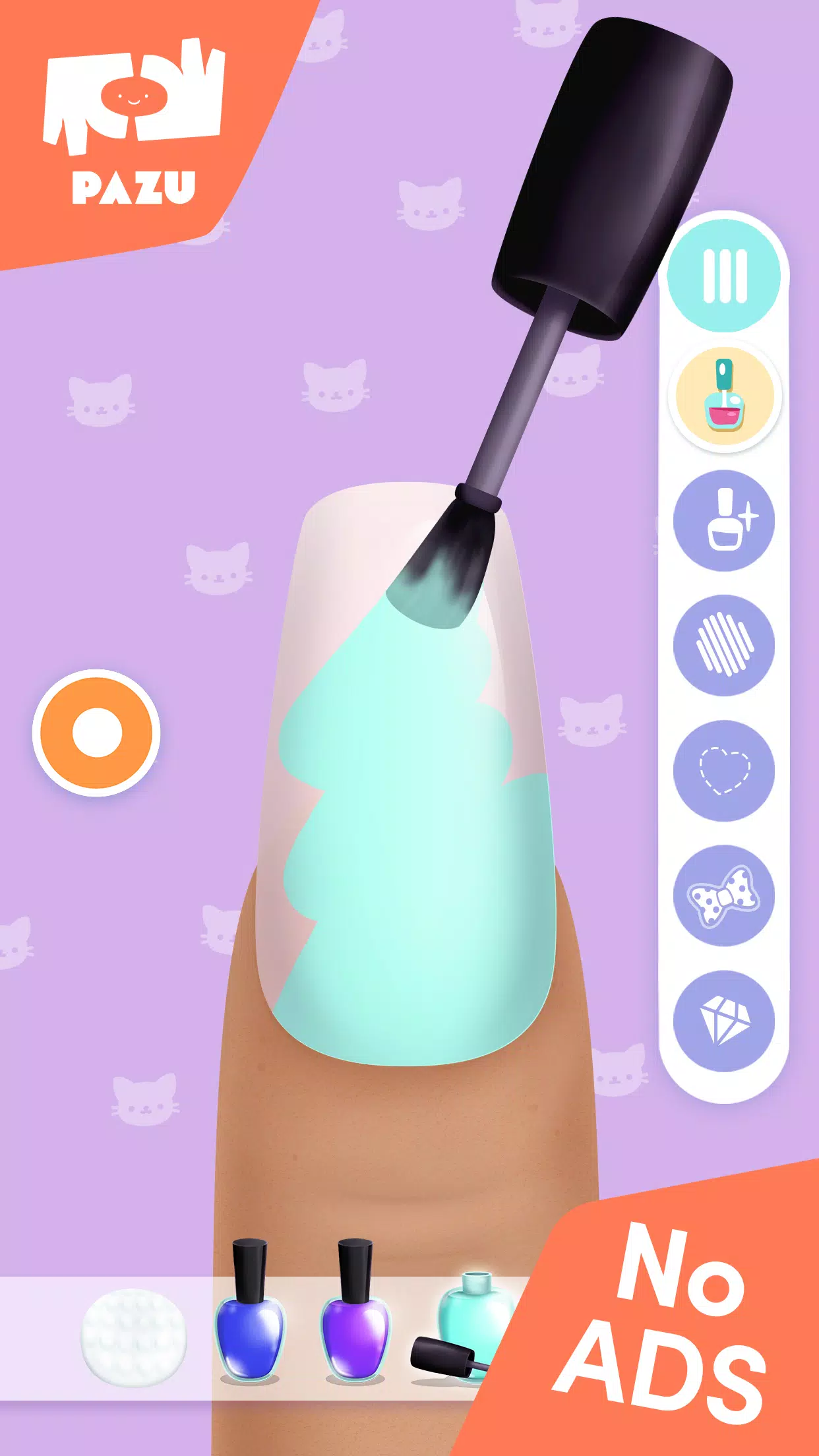 Girls Nail Salon - Kids Games Screenshot 1