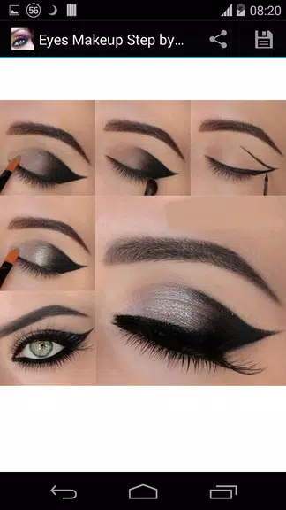 Eyes Makeup Tutorial Screenshot 2