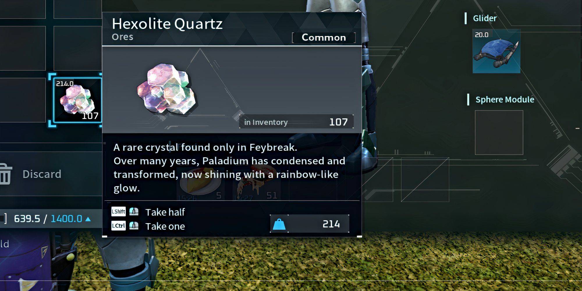 Hexolite Quartz Distribution