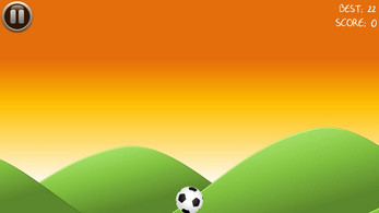 Soccer Ball Finger Juggling - flick the ball and score Screenshot 1