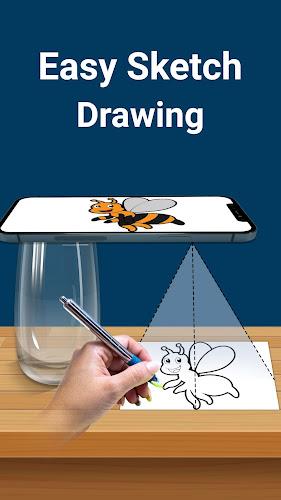 Trace & Draw: AR Art Projector 스크린샷 1