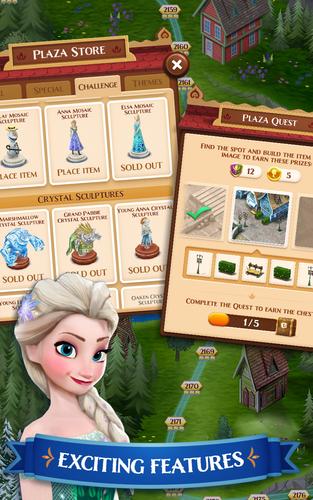 Disney Frozen Free Fall Games ภาพหน้าจอ 1