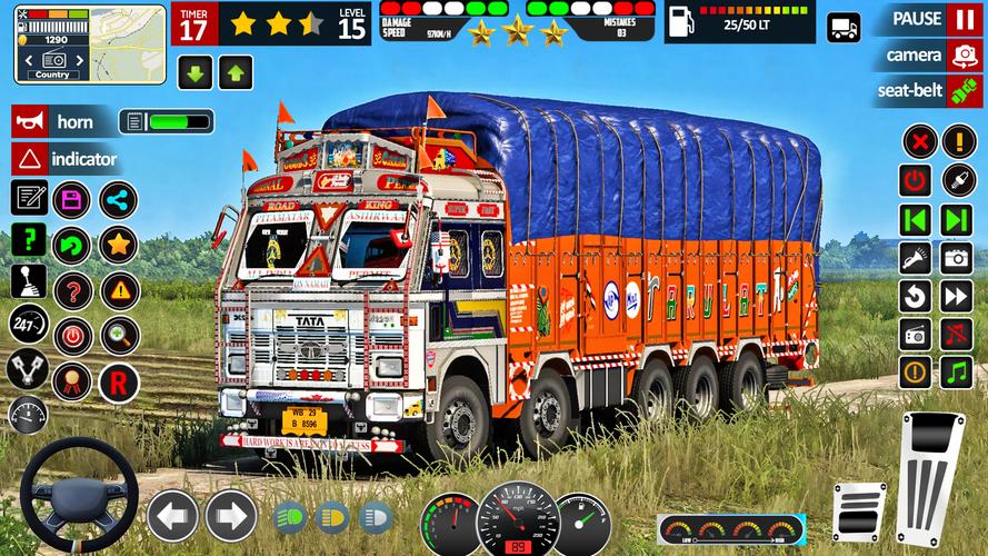 Schermata Indian Lorry Truck Driving 3d 2