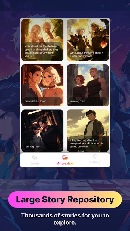 Comickey - AI Comic Maker 스크린샷 3