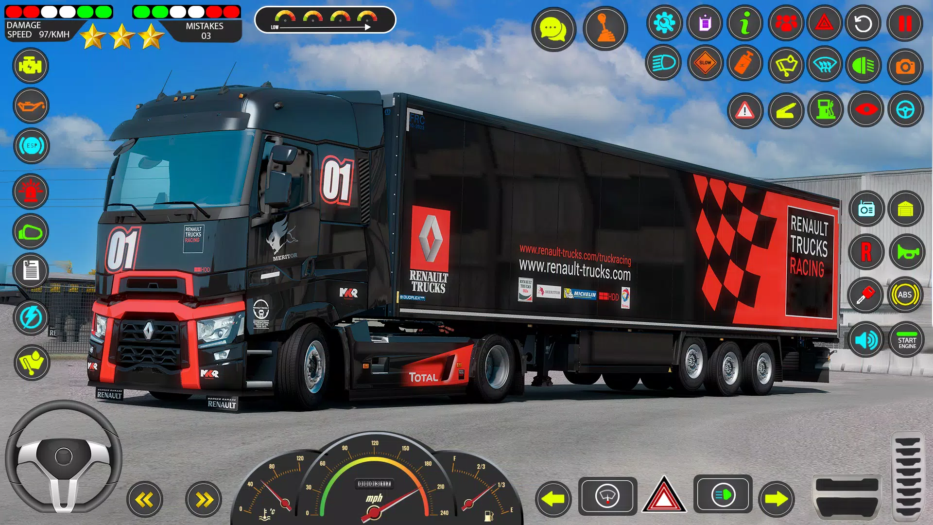 Euro Truck Games Sim 3d Ekran Görüntüsü 3