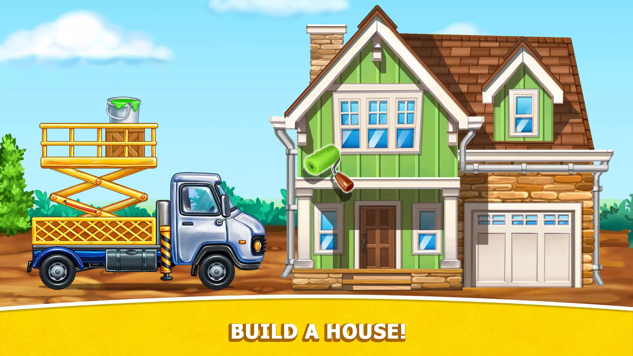 Kids Truck: City Builder Games Ekran Görüntüsü 3