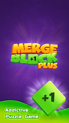 Merge Block Plus Puzzle Game Tangkapan skrin 3