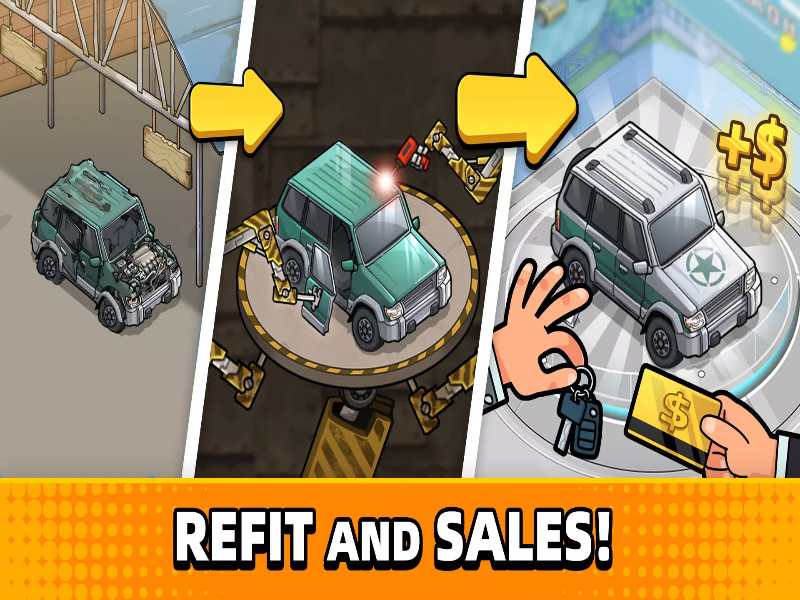 Gebruikte auto tycoon game mod apk