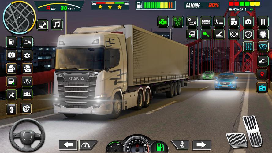 City Cargo Truck Game 3D ภาพหน้าจอ 2