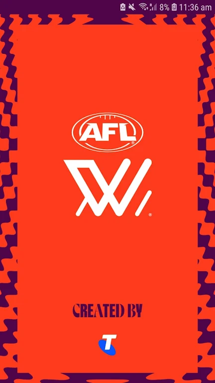 AFLW Official App Schermafbeelding 0