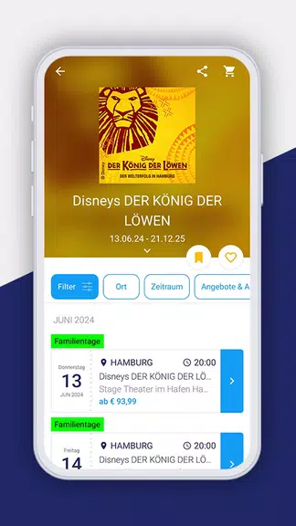 EVENTIM DE: Tickets für Events Capture d'écran 1