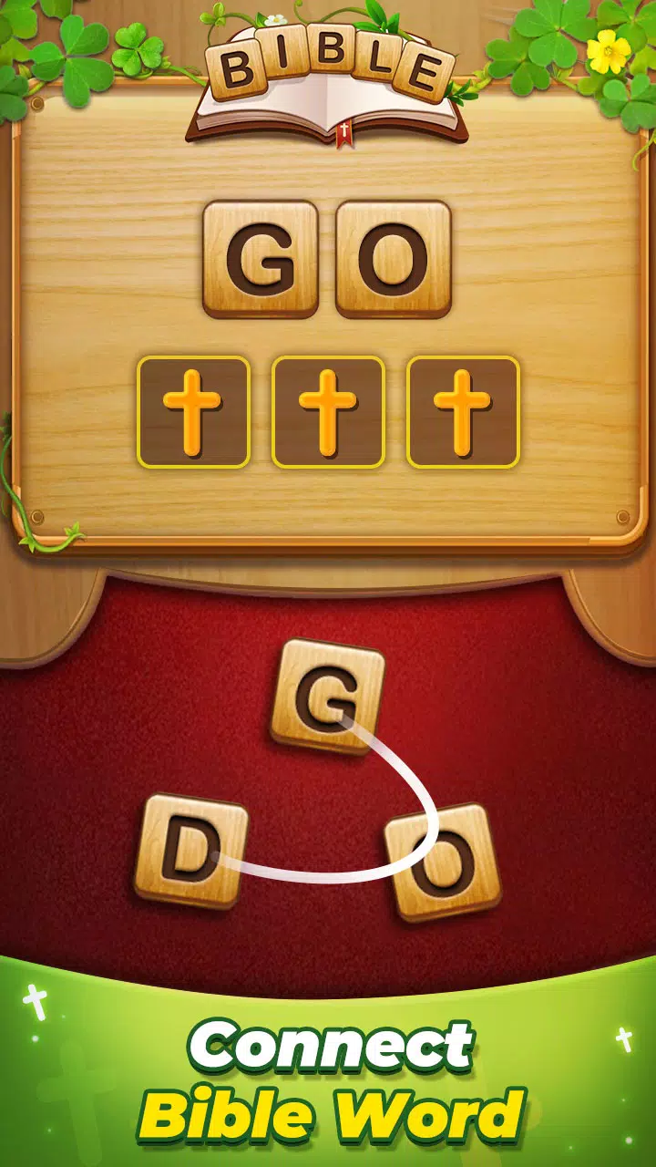 Bible Word Connect Puzzle Game スクリーンショット 2