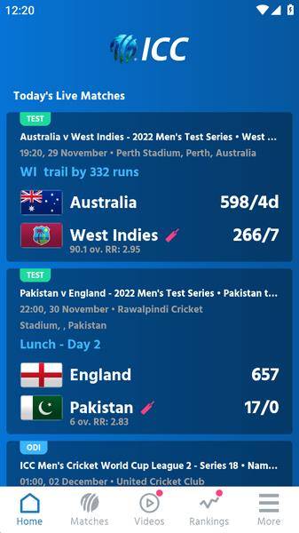 ICC Men’s T20 World Cup 螢幕截圖 0