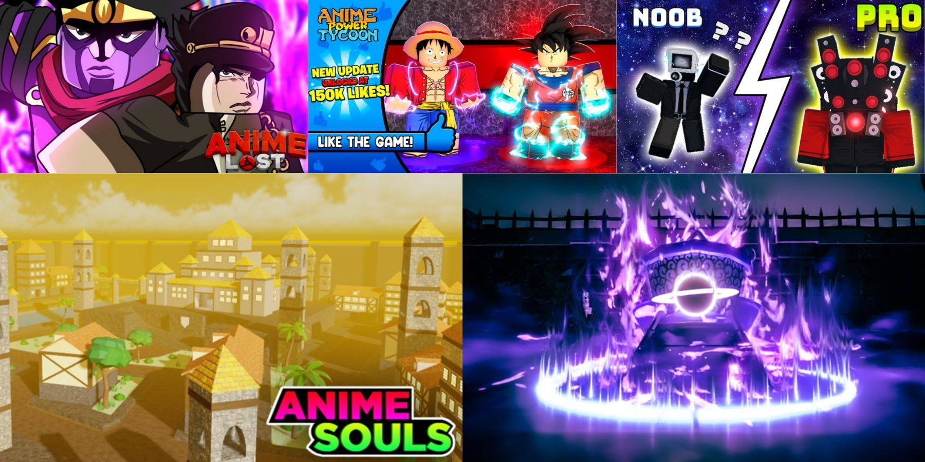 Other Roblox Anime Games