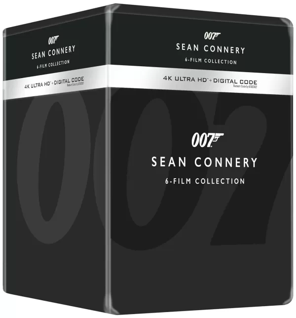Koleksi 4K filem Sean Connery James Bond kini tersedia untuk preorder