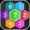 Merge Hexa - Number Puzzle