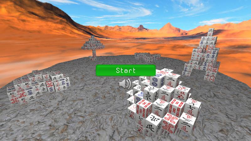 Mahjong Cubic 3D Zrzut ekranu 0