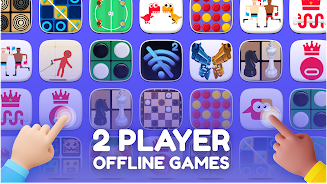 2 Player - Offline Games Скриншот 0