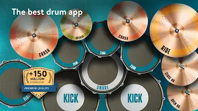 Real Drum: schlagzeug spielen Screenshot 0