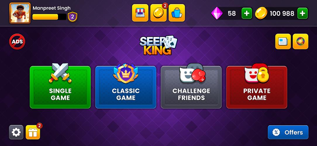 Schermata Seep King 0