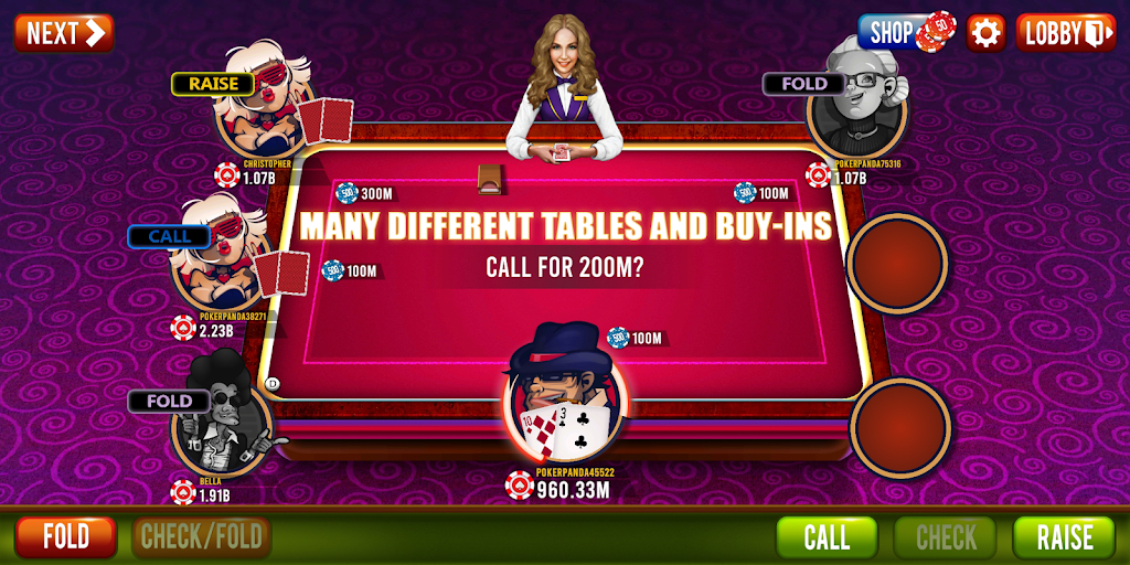 Poker Panda: World Poker Tour Screenshot 1