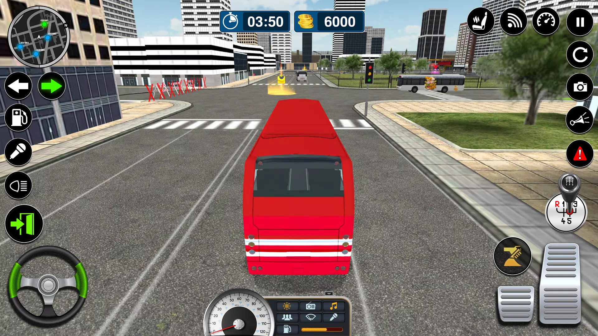 City Bus Steer Challenge Zrzut ekranu 2