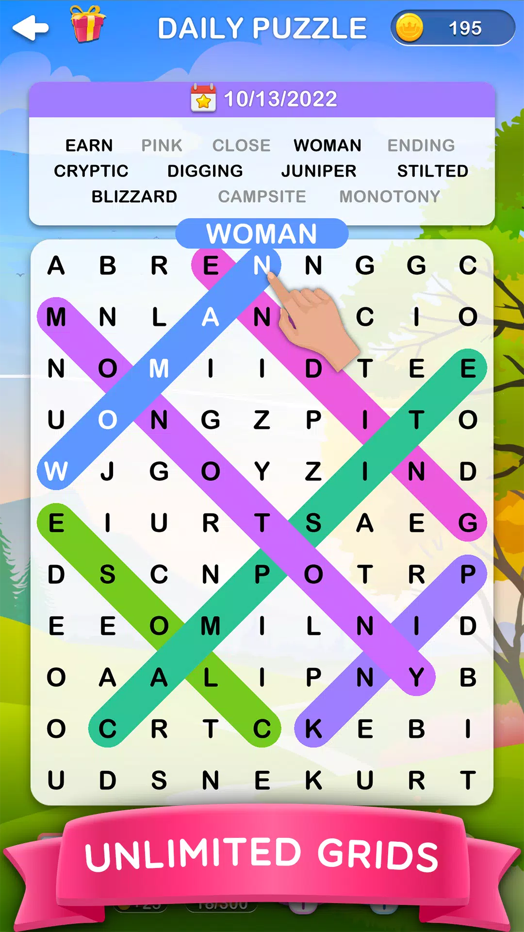 Word Search 2 螢幕截圖 2