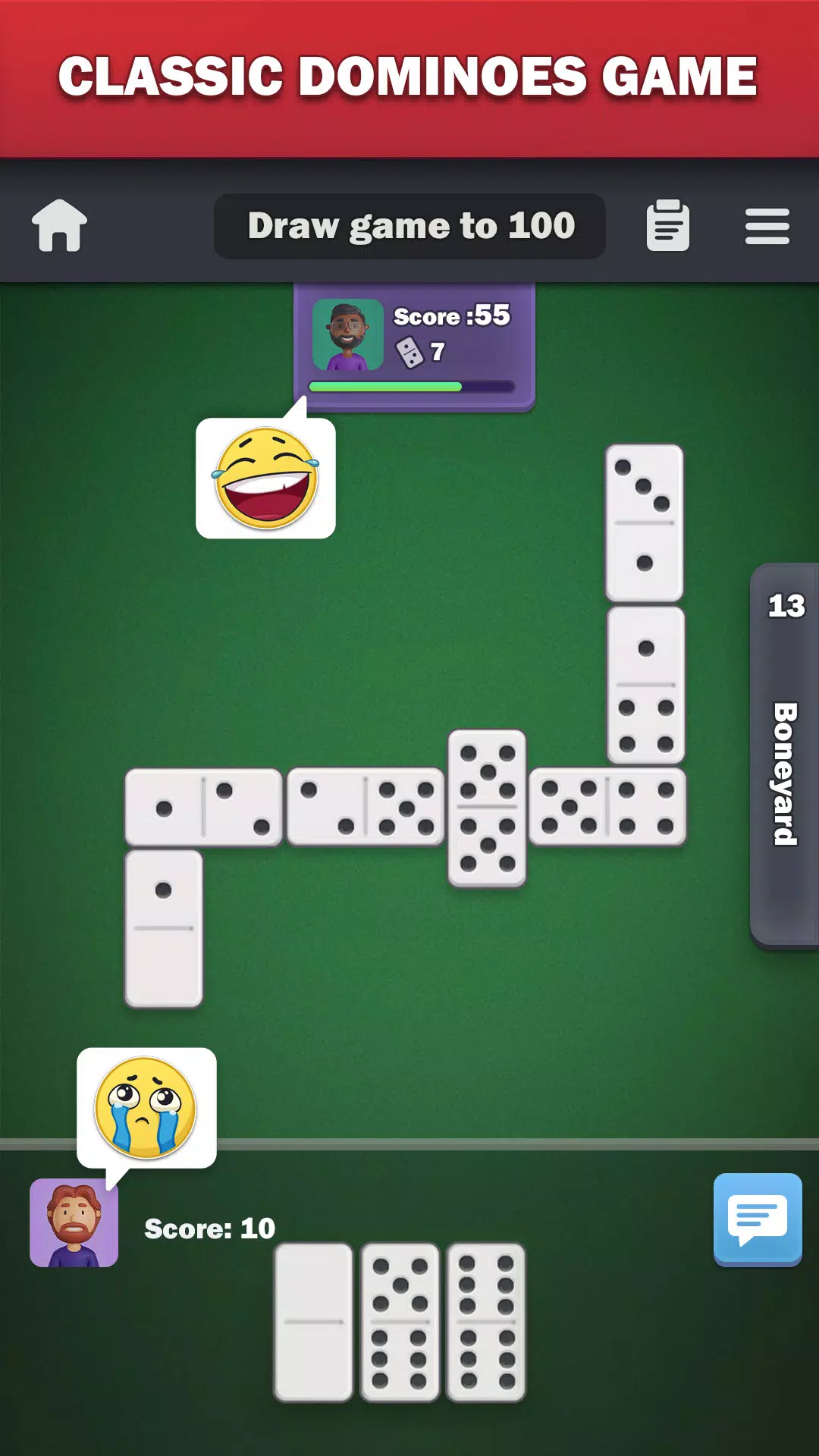 Dominoes online - play Domino! স্ক্রিনশট 0