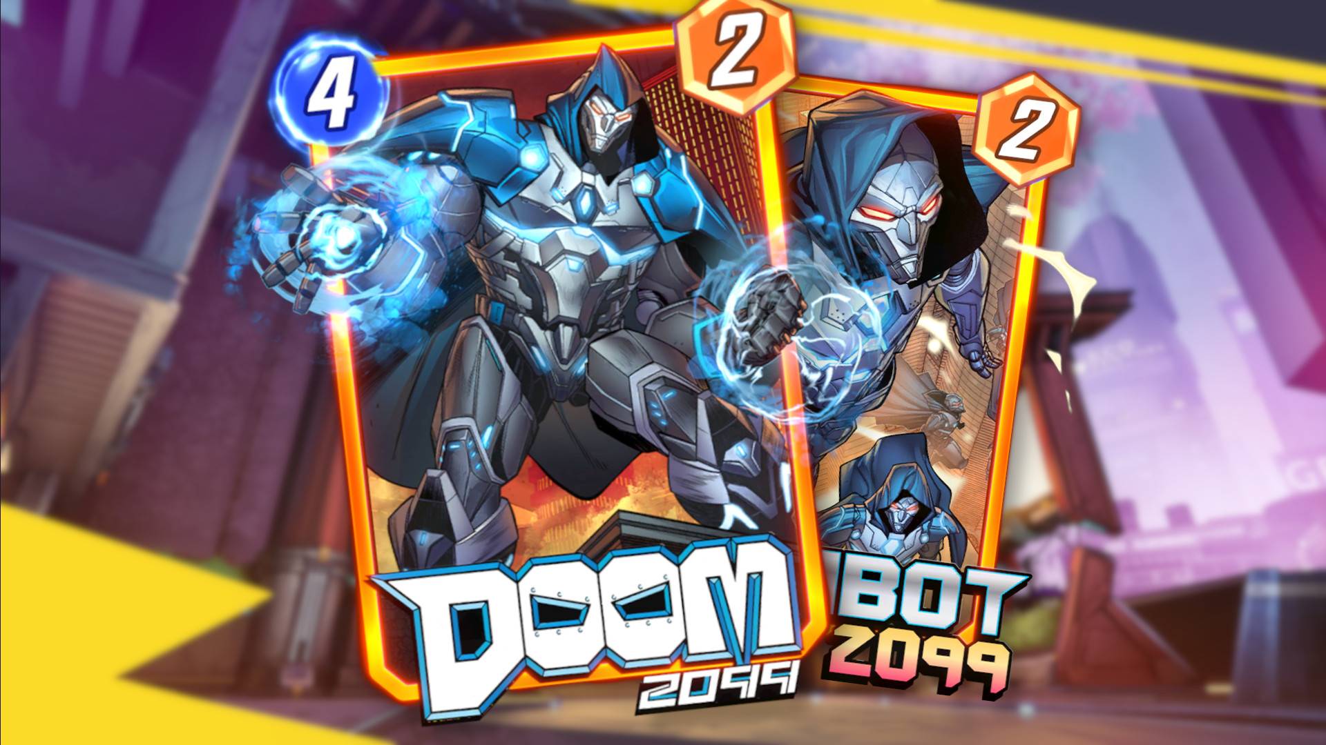 DOOM 中的最佳 漫威：瞬戰超能 2099 套牌 <🎜>