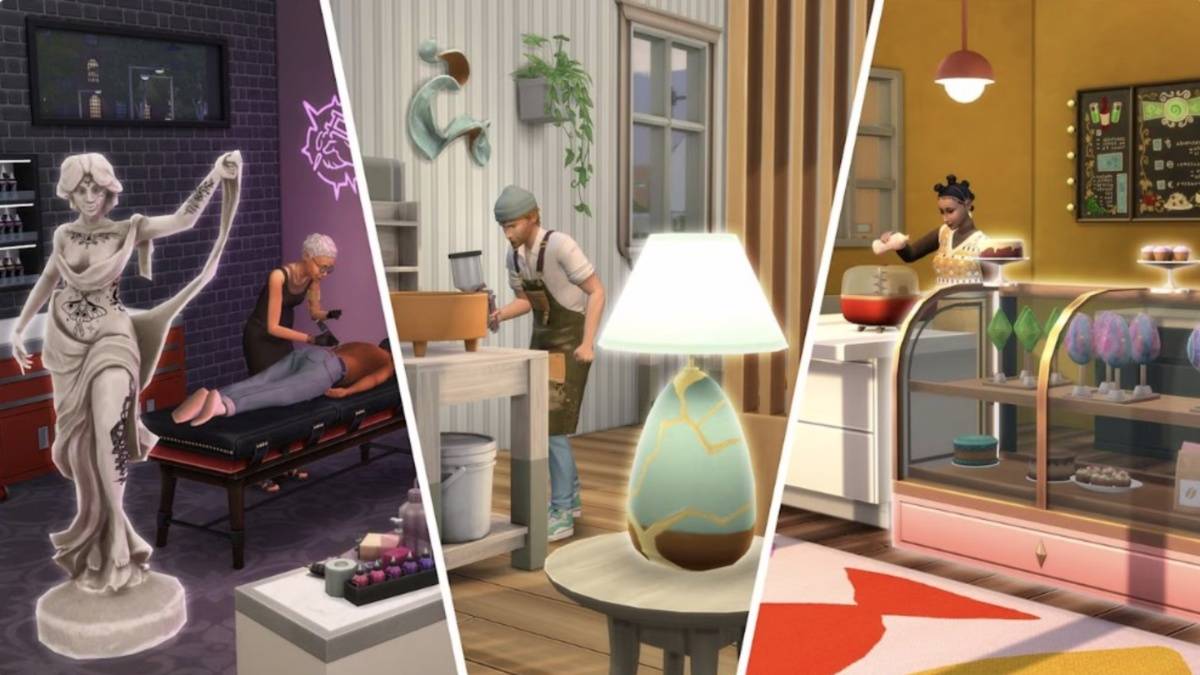 Pottery in the Sims 4 Businets & Hobbies Expansion Pack