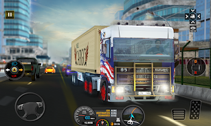 Euro Truck Transport Cargo Sim 螢幕截圖 2