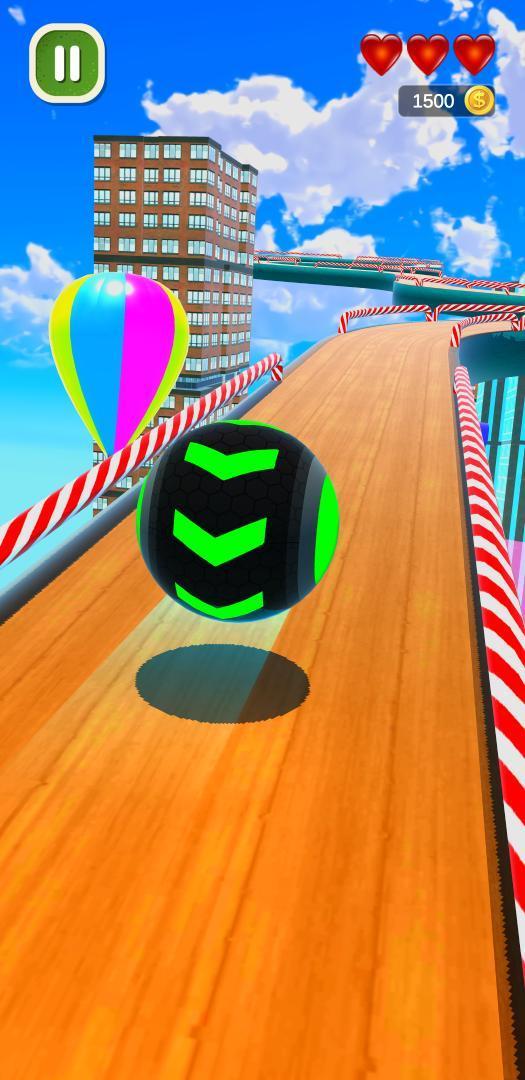 Sky Rolling Ball Game 3D Ball Screenshot 3