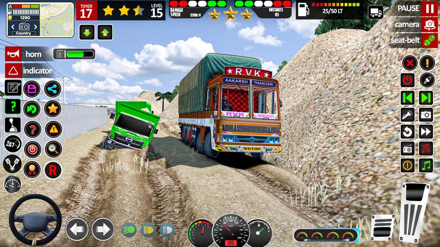 Schermata Indian Lorry Truck Driving 3d 0