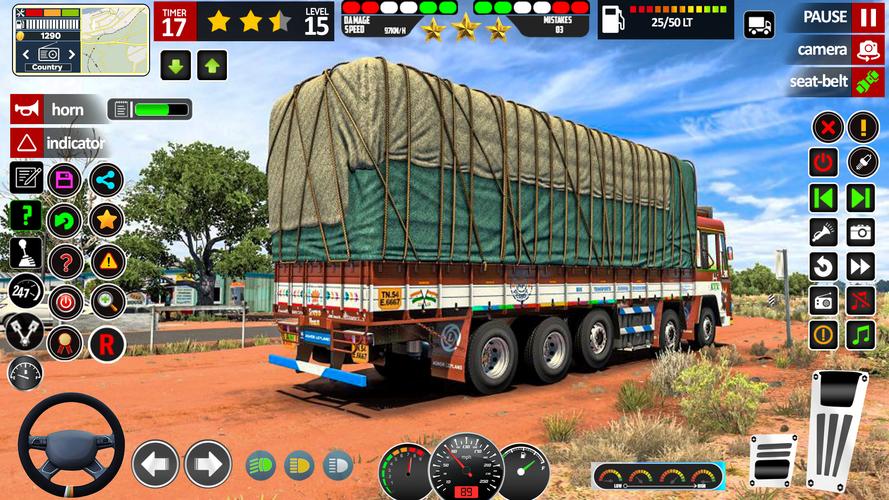 Schermata Indian Lorry Truck Driving 3d 3